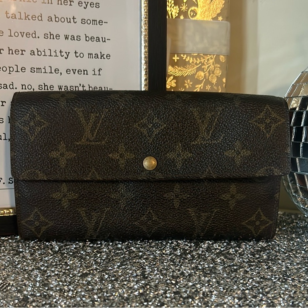 Louis Vuitton Brown Monogram Wallet